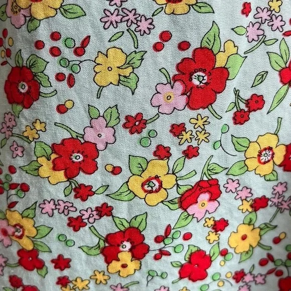 **SOLD** OOAK Vtg 70’s Handmade Psychedelic Floral Prairie Midi Skirt/Maxi Skirt - Picture 3 of 4